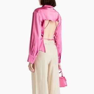 Jacquemus Pink 'La Chemise Mentalo' Shirt